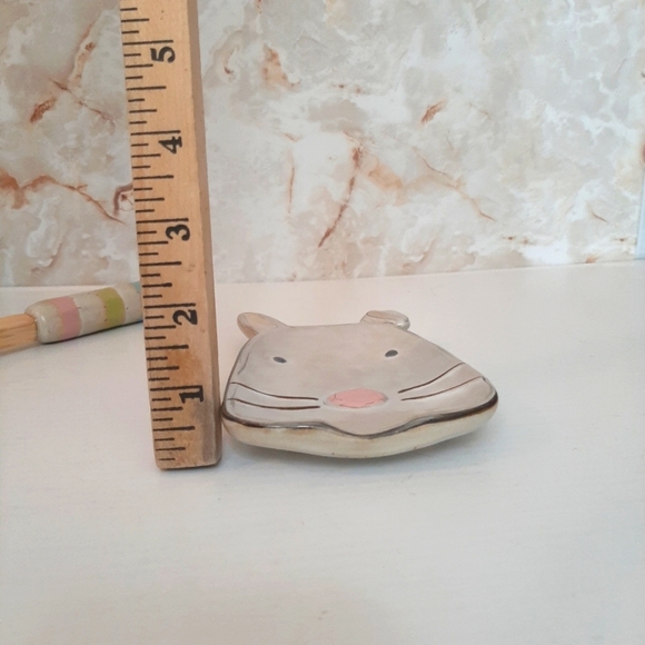 Mud Pie Decorative Stoneware Bunny Spoon Rest & Spoon - Picture 11 of 16